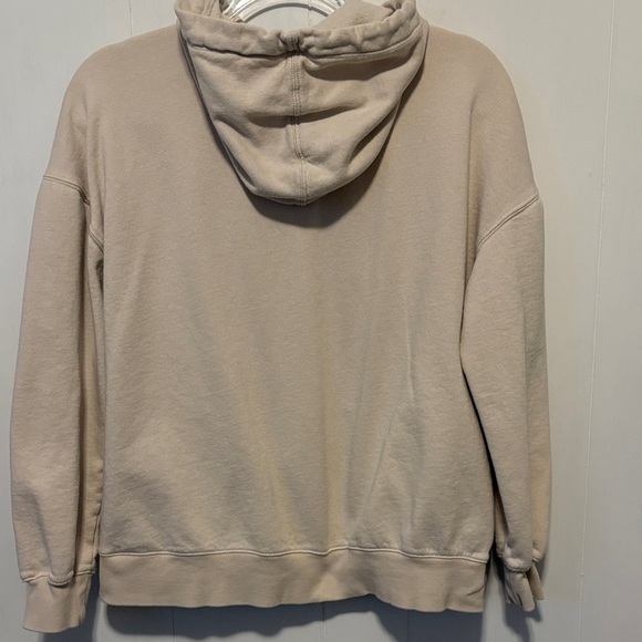 Old Navy So Comfy Oversized Cream  Hoodie - Picture 3 of 8